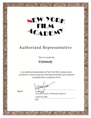 Сертификат по международному образованию №11 - Unistudy.kz